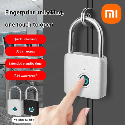 Xiaomi Smart Fingerprint Padlock – Waterproof, Rust-Proof, Anti-Theft
