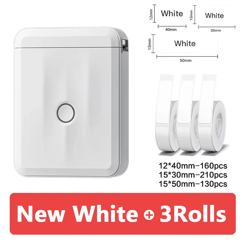 Niimbot D110 Mini Portable Thermal Label Printer - Inkless, Self-Adhesive