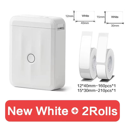 Niimbot D110 Mini Portable Thermal Label Printer - Inkless, Self-Adhesive