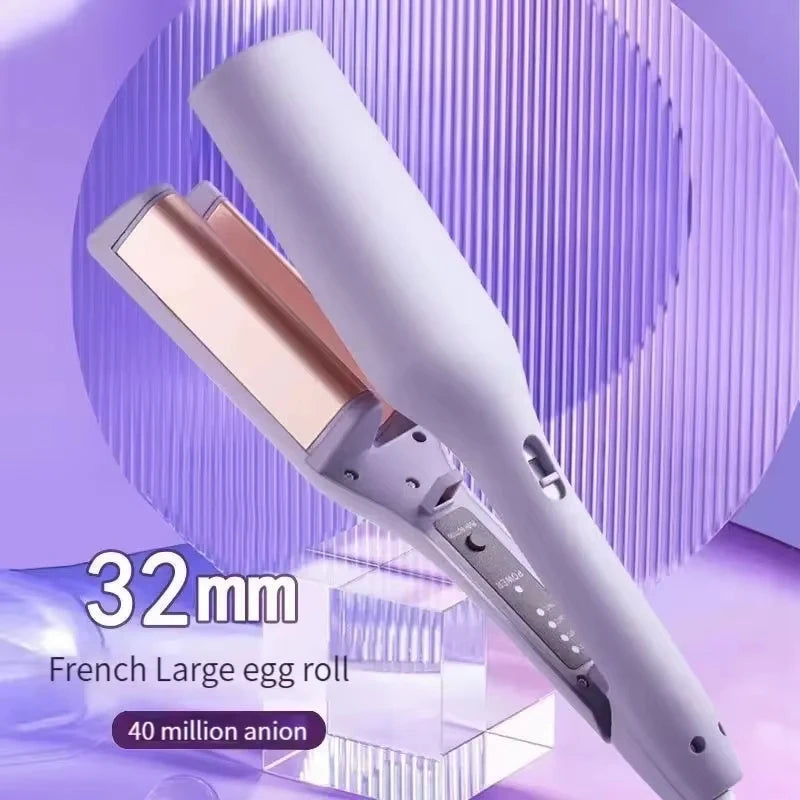 32MM Electric Curling Iron - Fast Heating, Adjustable Temps